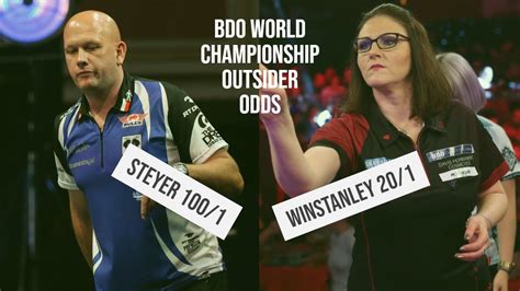 bdo world darts odds